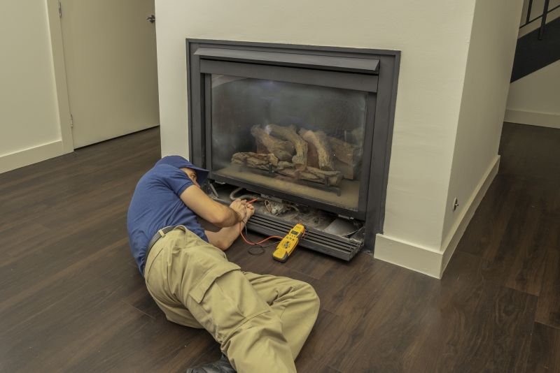 Professional Gas Fireplace Inspection